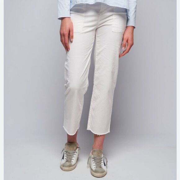 Frank & Eileen Blackstone Crop Utility Pants size 2 $298 NWT - Picture 8 of 9